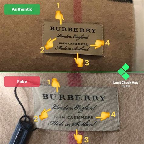 burberry scarf tag.